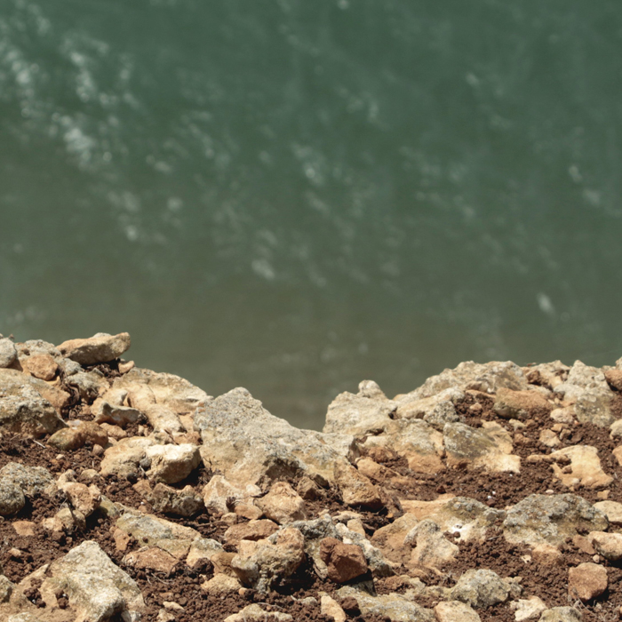Cliff Edge with Nice Sea